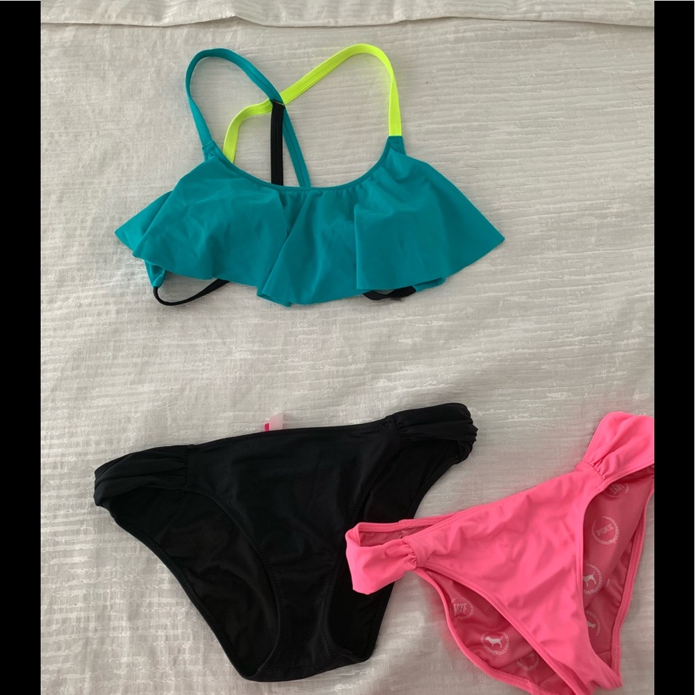 PINK swim ware.